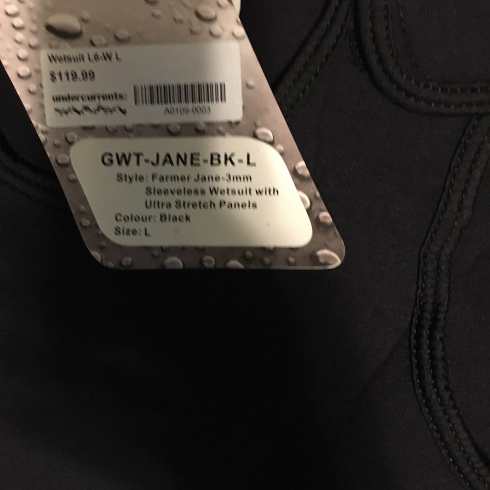 Black Womens Wetsuit - Picture 2 of 2